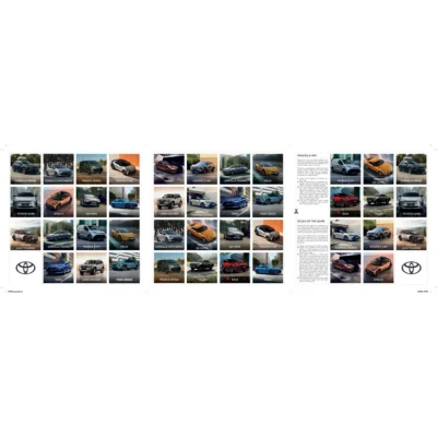 Dětské pexeso s motivy modelů Toyota